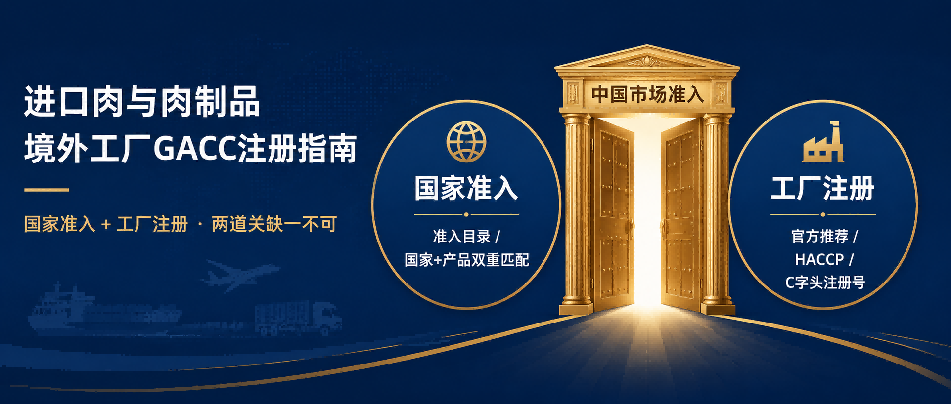 进口肉与肉制品境外工厂GACC注册指南